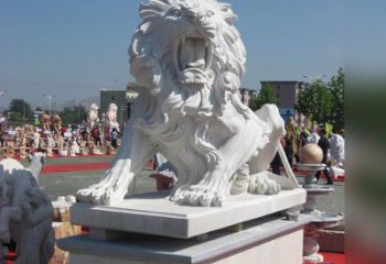 安徽狮子雕塑，带来王者气派