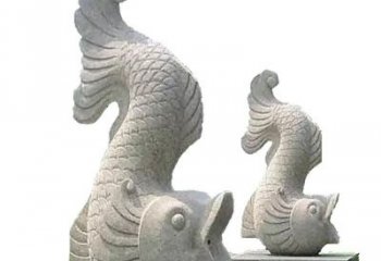 安徽中领雕塑定制精美鲤鱼雕塑