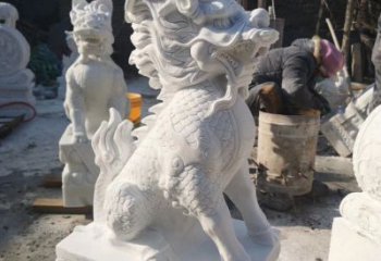 安徽正宗古典麒麟神兽招财动物雕塑