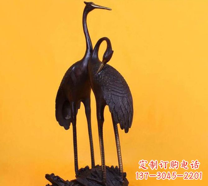 安徽仙鹤雕塑铜