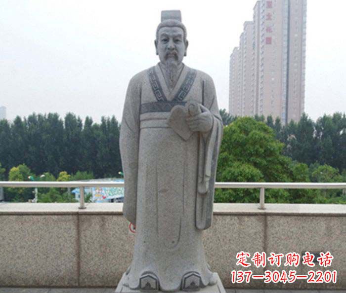 安徽先秦法家代表人物商鞅石雕
