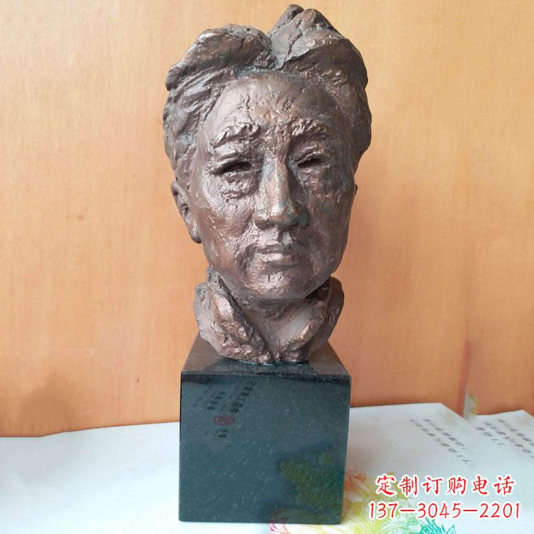 安徽现代画家徐悲鸿先生头像雕塑