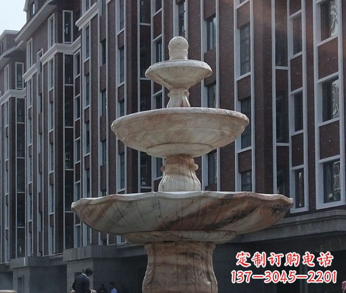 安徽小区景观大型喷泉石雕 (6)