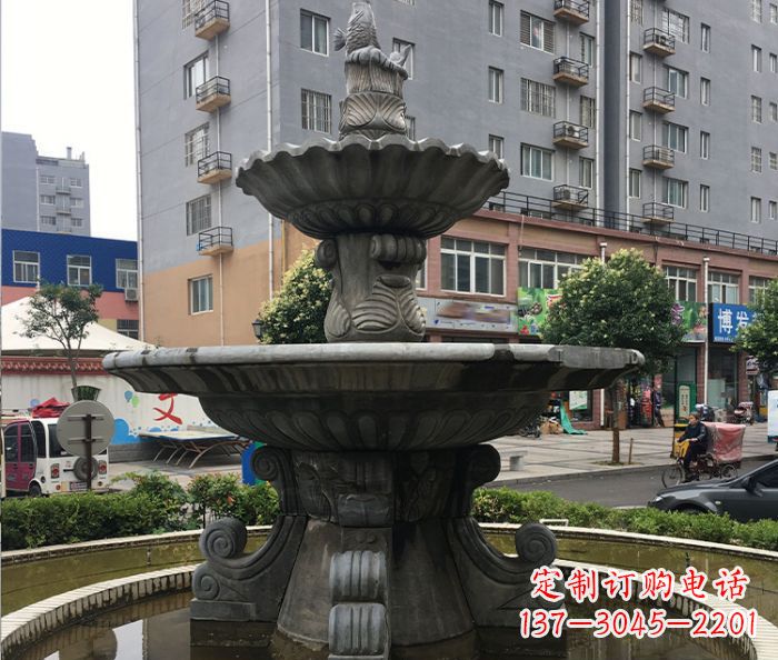 安徽小区景观仿古喷泉石雕