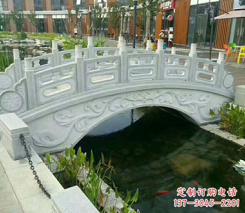安徽小区景观石桥栏杆