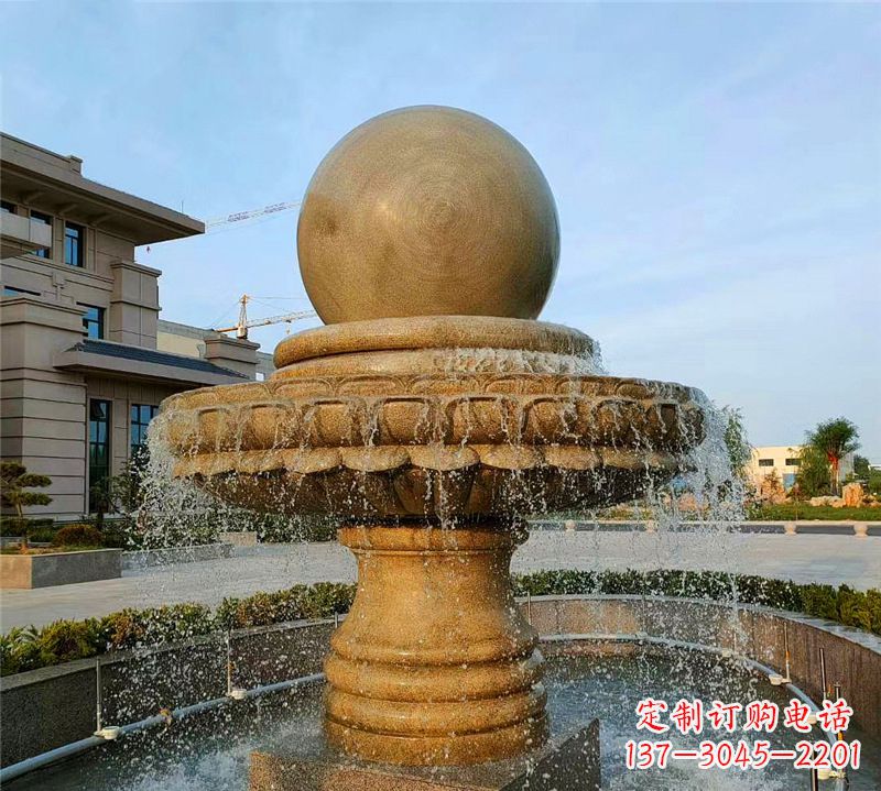 安徽小区石喷泉雕塑