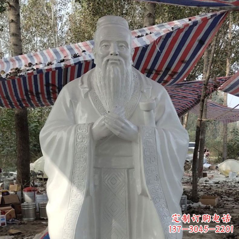 安徽校园孔子雕像