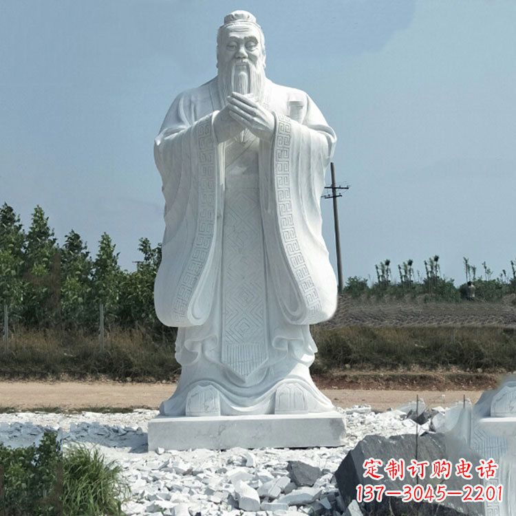 安徽校园孔子人物雕像