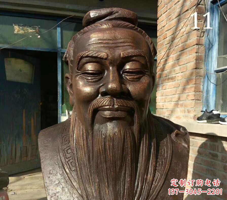 安徽校园名人铜雕 人物雕塑
