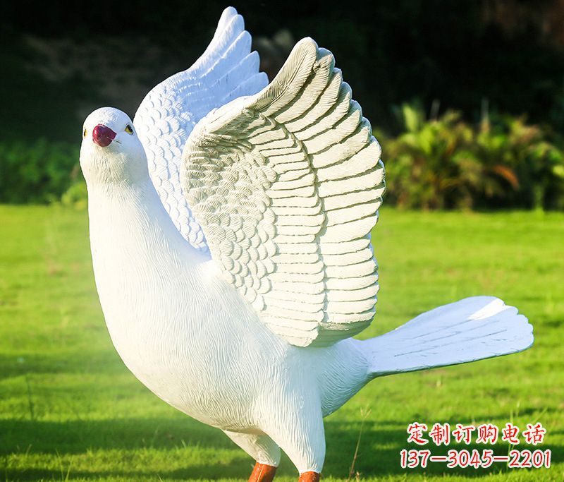 安徽写真雕塑和平鸽