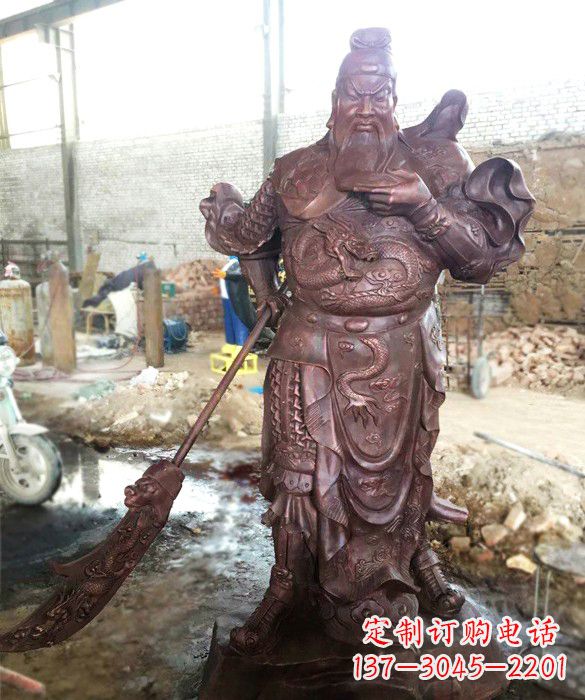 安徽义薄云天关公像