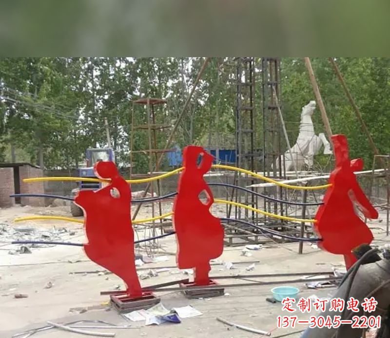 安徽音符剪纸雕塑不锈钢