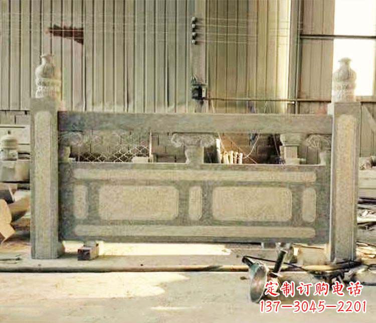安徽园林仿古石栏板景观石雕