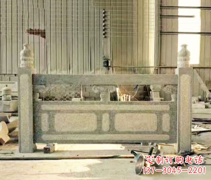 安徽园林仿古石栏板景观石雕_2 (2)