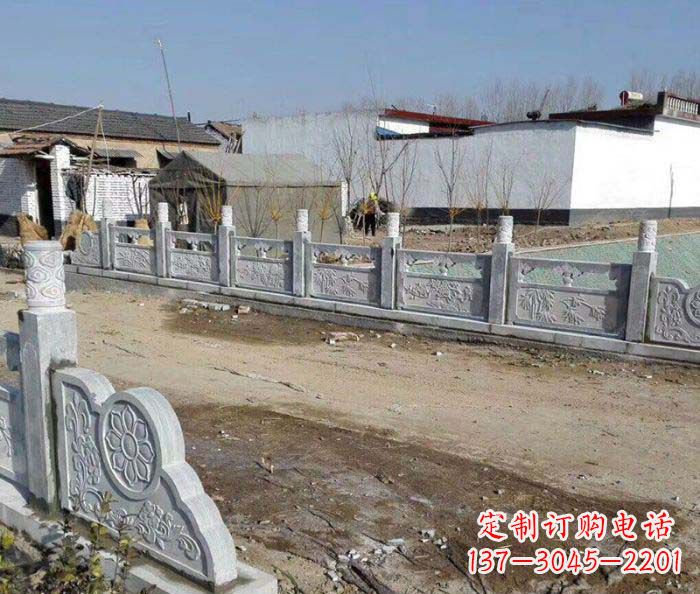 安徽园林景观仿古栏板石雕