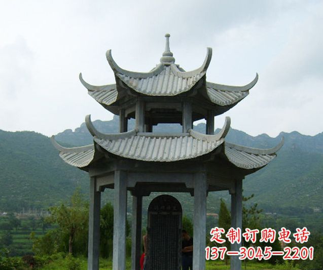 安徽园林景观仿古凉亭石雕