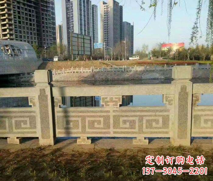 安徽园林景观仿古石雕栏板 (3)