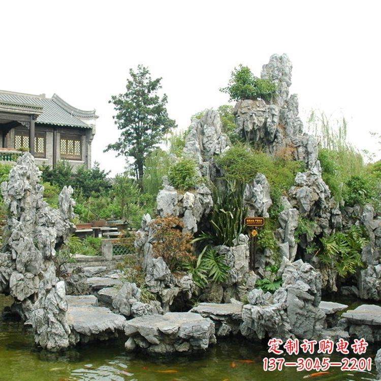安徽园林庭院奇石假山