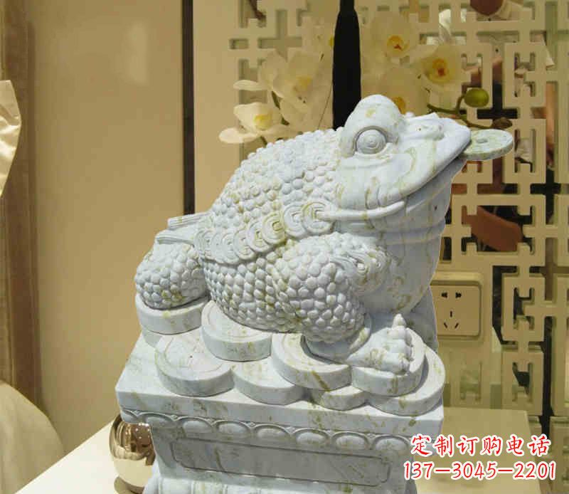安徽招财神兽金蟾石雕