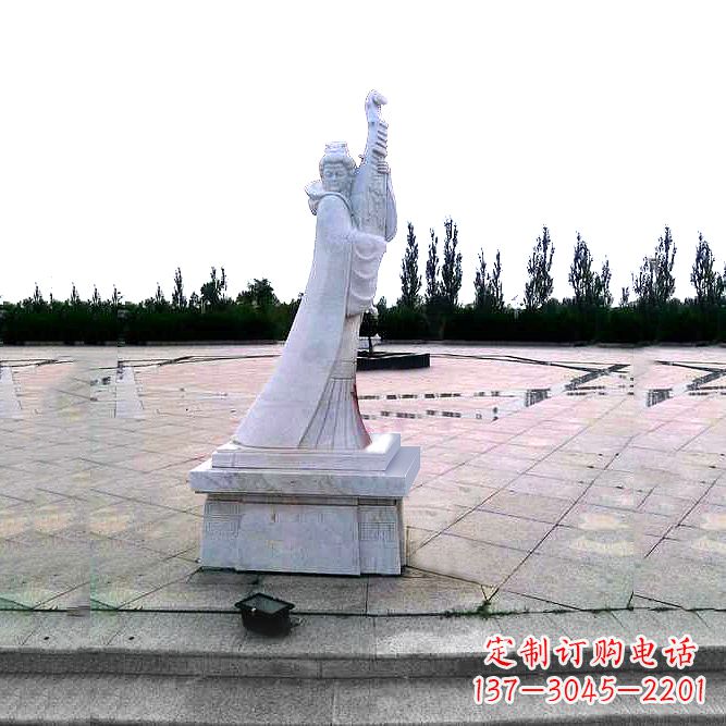 安徽中国古代四大美女之王昭君广场石雕塑