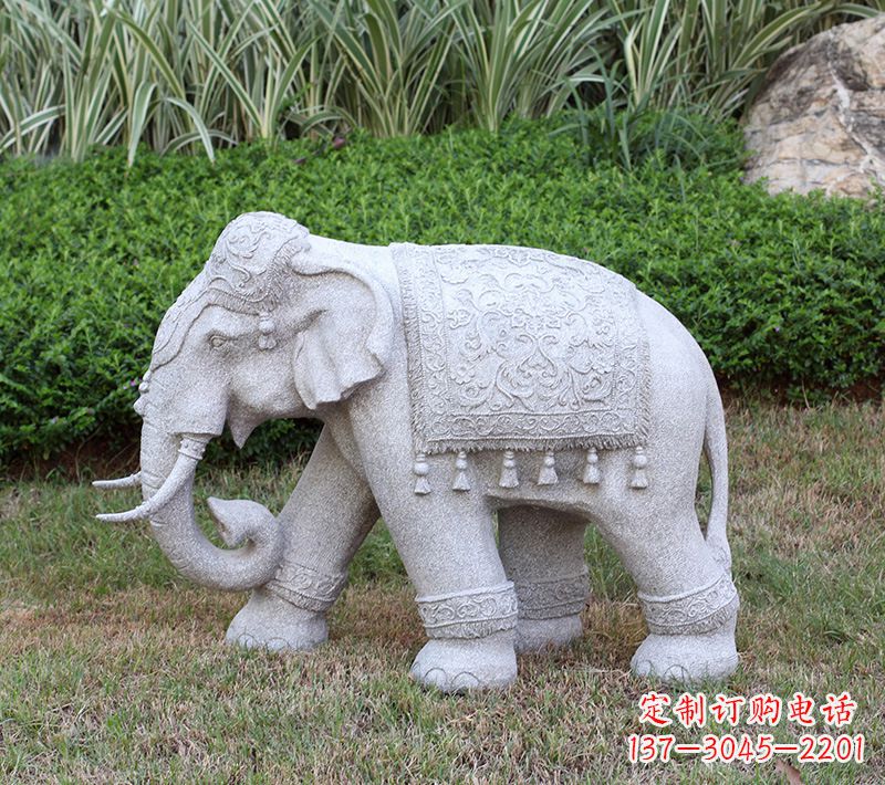 安徽中式石雕大象
