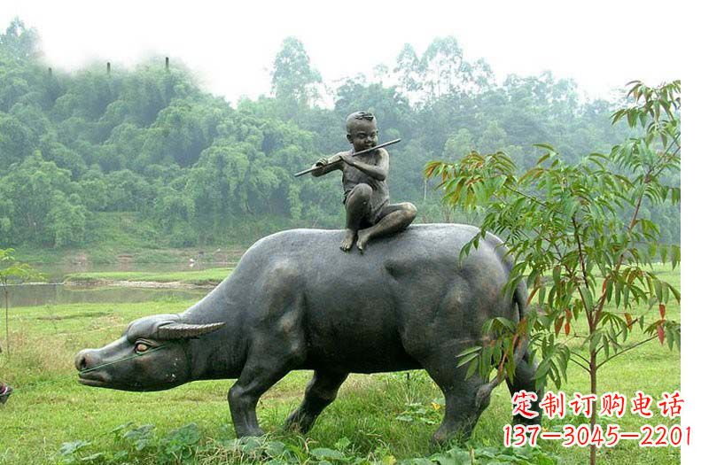 安徽铸铜牧童牛
