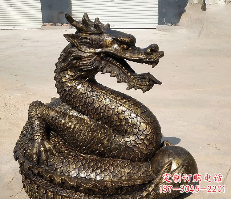 安徽铸铜神龙雕塑