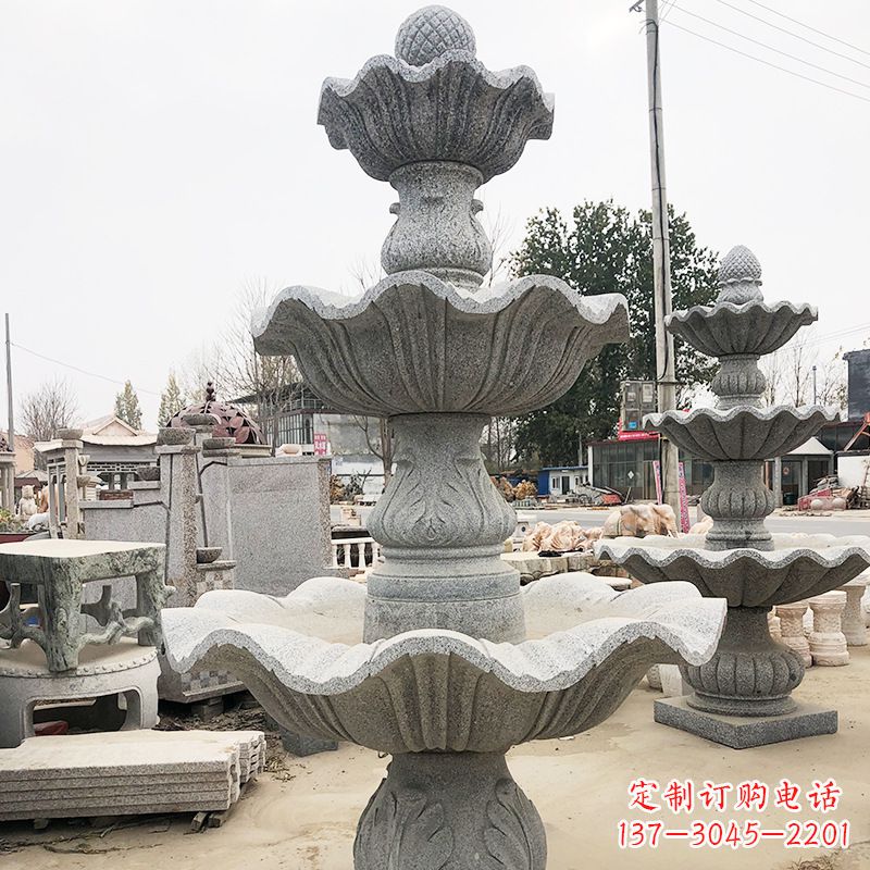 安徽自然石雕流水喷泉