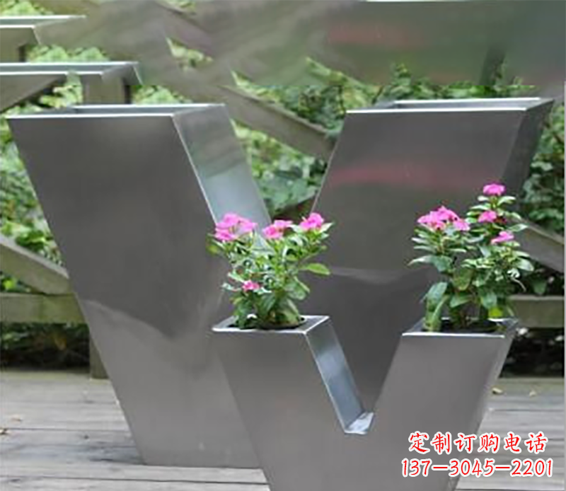 安徽花盆不锈钢雕塑
